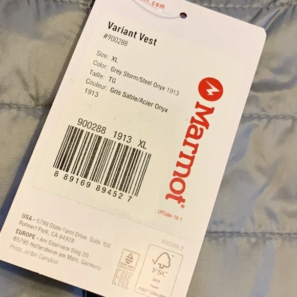 Marmot Men’s Gray Variant Vest